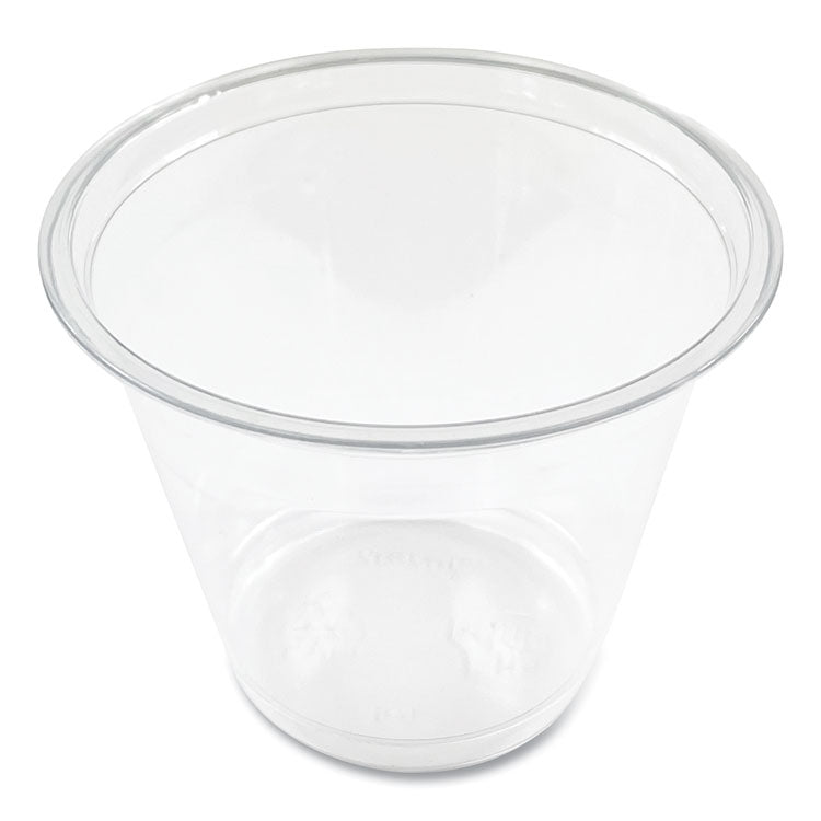 Boardwalk® Clear Plastic Cold Cups, Squat, 9 oz, PET, 1,000/ Carton (BWKPET9S)