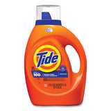 Tide® HE Laundry Detergent, Original Scent, Liquid, 64 Loads, 92 oz Bottle, 4/Carton (PGC40217)