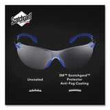 3M™ Solus 1000 Series Safety Glasses, Blue Plastic Frame, Clear Polycarbonate Lens (MMMS1101SGAF) Each