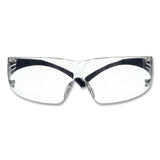 3M™ SecureFit Protective Eyewear, 200 Series, Dark Blue Plastic Frame, Clear Polycarbonate Lens (MMMSF201SGAFBLU)