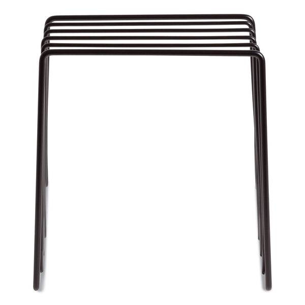 U Brands Vena Wire Letter Sorter, 5 Sections, Assorted Sizes, 3.94 x 5.24 x 6.1, Black (UBR3841U0312) Each