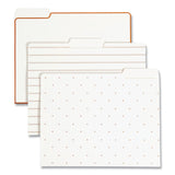 U Brands Desktop Fashion Filing Set - Rose Gold - 10 (UBR2104U0001) Each