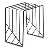 U Brands Vena Wire Letter Sorter, 5 Sections, Assorted Sizes, 3.94 x 5.24 x 6.1, Black (UBR3841U0312) Each