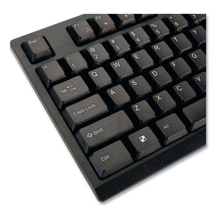 Verbatim® Wired Keyboard, Black (VER70735)