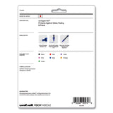 uniball® VISION Needle Roller Ball Pen, Stick, Fine 0.7 mm, Assorted Ink and Barrel Colors, 8/Pack (UBC1734916) Set of 8