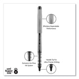 uniball® VISION Needle Roller Ball Pen, Stick, Fine 0.7 mm, Assorted Ink and Barrel Colors, 8/Pack (UBC1734916) Set of 8