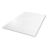 Floortex® Cleartex Ultimat Polycarbonate Chair Mat for Low/Medium Pile Carpet, 48 x 60, Clear (FLRER1115223ER) Each