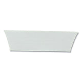 Unger® Excella Finishing Pad, Microfiber, 20", White, 5/Pack (UNGEF40F) Pack of 5