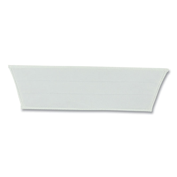 Unger® Excella Finishing Pad, Microfiber, 20", White, 5/Pack (UNGEF40F) Pack of 5