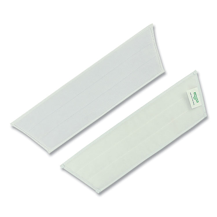 Unger® Excella Finishing Pad, Microfiber, 20", White, 5/Pack (UNGEF40F) Pack of 5