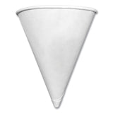 CoffeePro Paper Cone Cups, 4 oz, White, 200/Pack (CFRCPSLCONE4) Pack of 200