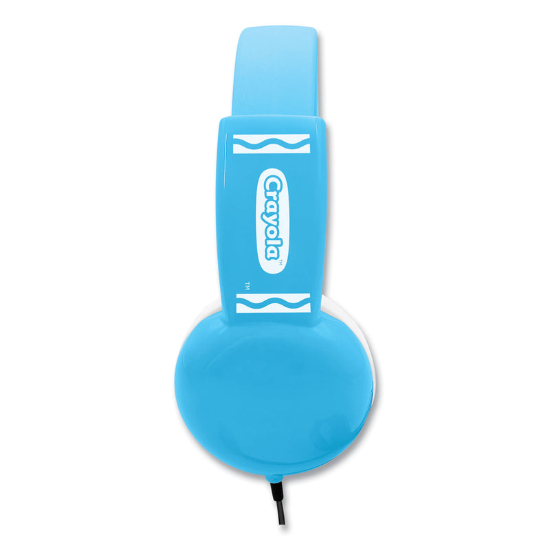 Crayola Cheer Wired Headphones, Blue/White (MIGCHPM510B) Each