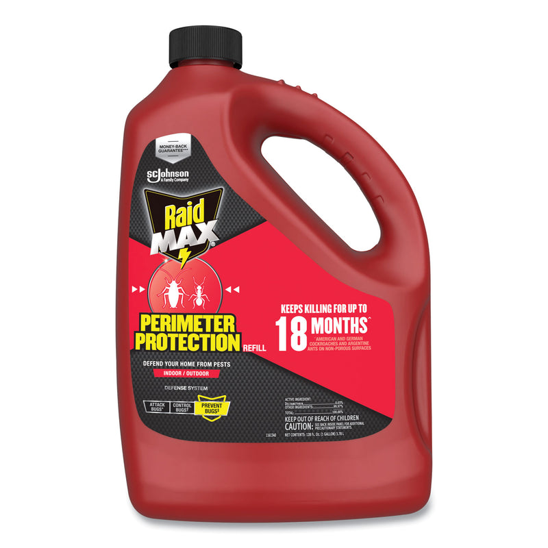 Raid MAX Perimeter Protection, 128 oz Bottle Refill (SJN377224EA) Each