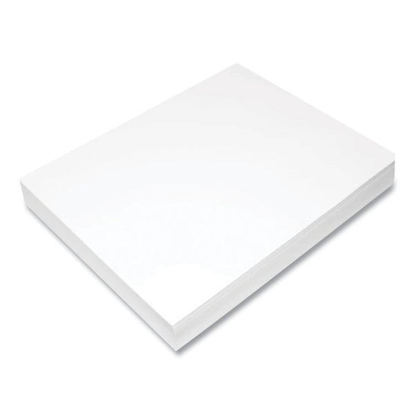 Epson® Cold Press Bright Fine Art Paper, 21mil, 8.5 x 11, Textured Matte White, 25/Pack (EPSS042307)