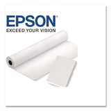 Epson® Cold Press Bright Fine Art Paper Roll, 19 mil, 60" x 50 ft, Textured Matte White (EPSS042316)