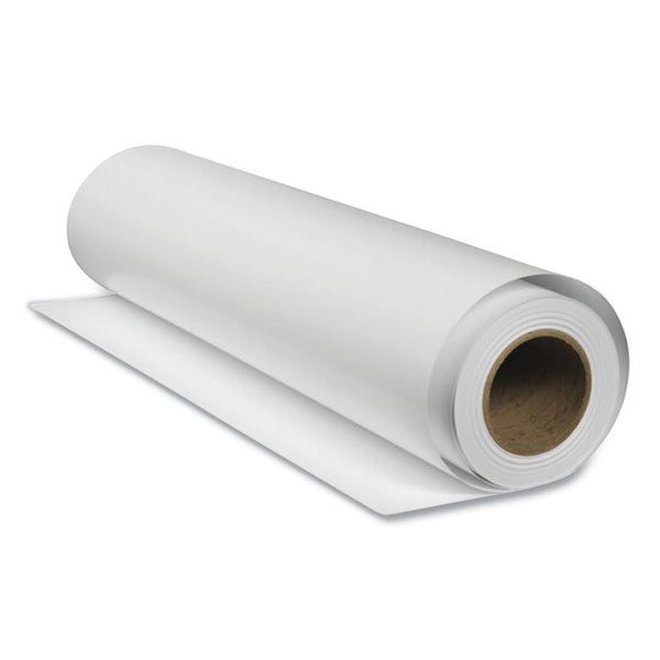 Epson® Enhanced Adhesive Synthetic Paper, 2" Core, 24" x 100 ft, Matte White (EPSS041617)