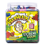 WARHEADS® Xtreme Sour Hard Candy, Assorted Flavors, 34 oz Tub, Ships in 1-3 Business Days (GRR22002140) Each