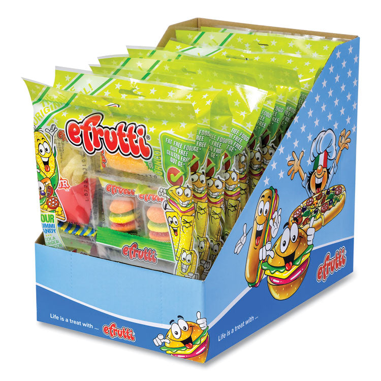 efrutti® Sour Lunch Candy, Sour, 2.7 oz Bag, 12/Carton, Ships in 1-3 Business Days (GRR22002143) Case of 12