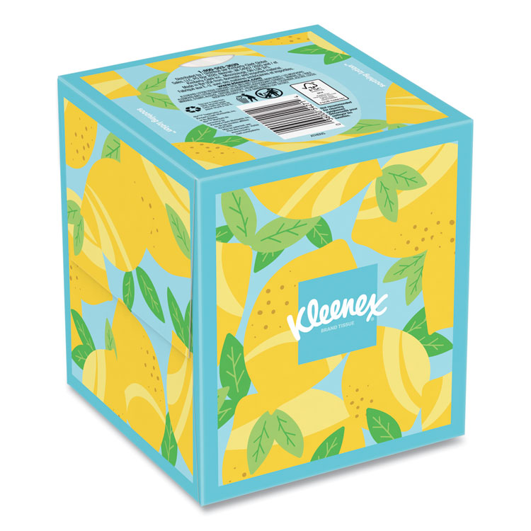 Kleenex® Lotion Facial Tissue, 3-Ply, White, 60 Sheets/Box, 27 Boxes/Carton (KCC54271)