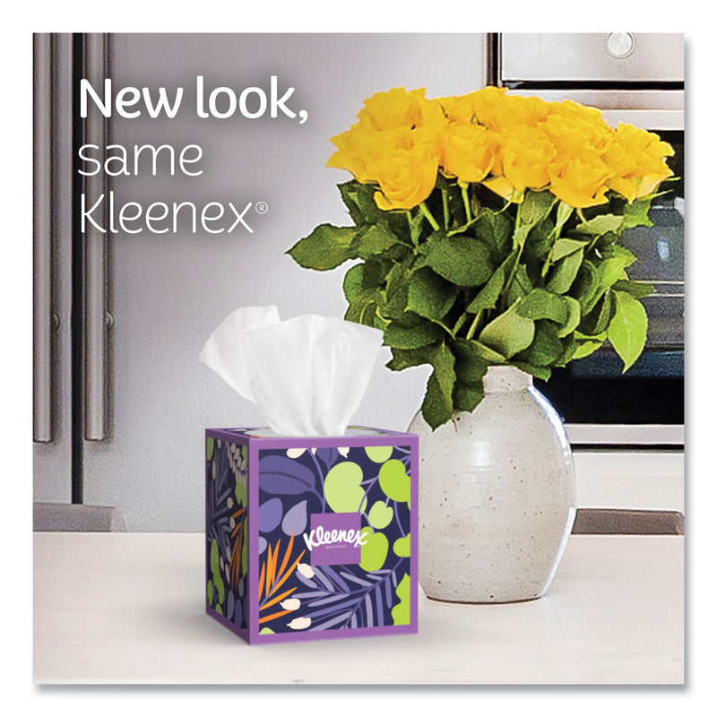 Kleenex® Ultra Soft Facial Tissue, 3-Ply, White, 60 Sheets/Box, 4 Boxes/Pack, 12 Packs/Carton (KCM54308) Case of 12
