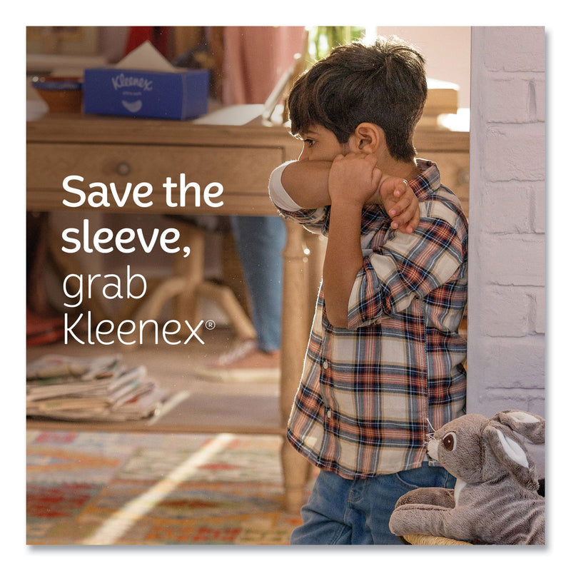 Kleenex® Ultra Soft Facial Tissue, 3-Ply, White, 60 Sheets/Box, 4 Boxes/Pack, 12 Packs/Carton (KCM54308) Case of 12