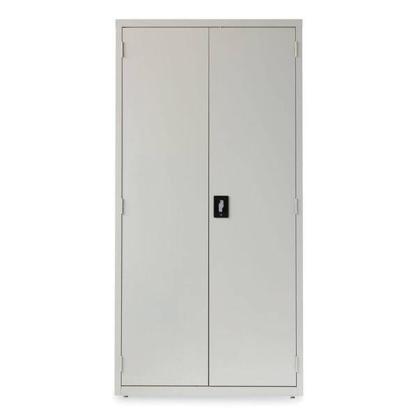 Alera® Economy Assembled Storage Cabinets, 5 Shelves, 36" x 18" x 72", Light Gray (ALEHCM7218LG) Each