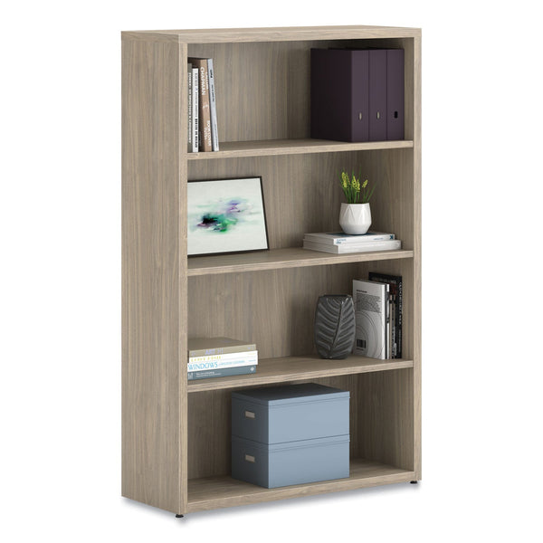 HON® 10500 Series Laminate Bookcase, Four Shelves, 36" x 13" x 57.13", Kingswood Walnut (HON105534LKI1)