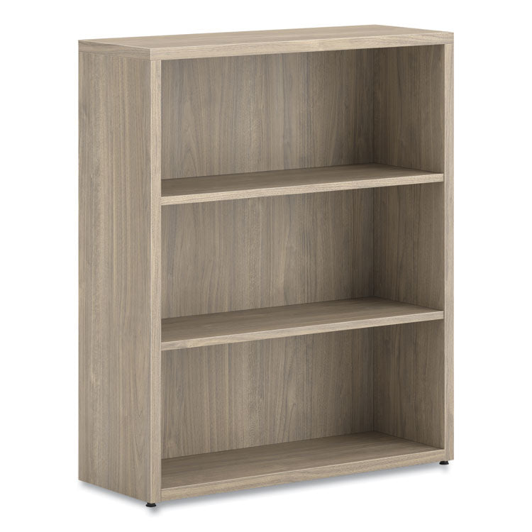 HON® 10500 Series Laminate Bookcase, Three Shelves, 36" x 13" x 43.75", Kingswood Walnut (HON105533LKI1)