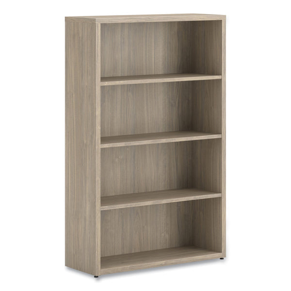 HON® 10500 Series Laminate Bookcase, Four Shelves, 36" x 13" x 57.13", Kingswood Walnut (HON105534LKI1)