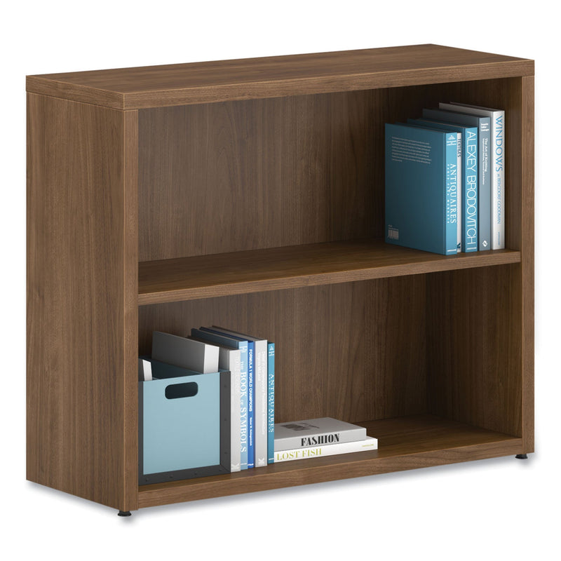 HON® 10500 Series Laminate Bookcase, Two Shelves, 36" x 13" x 29.5", Pinnacle (HON105532PINC)