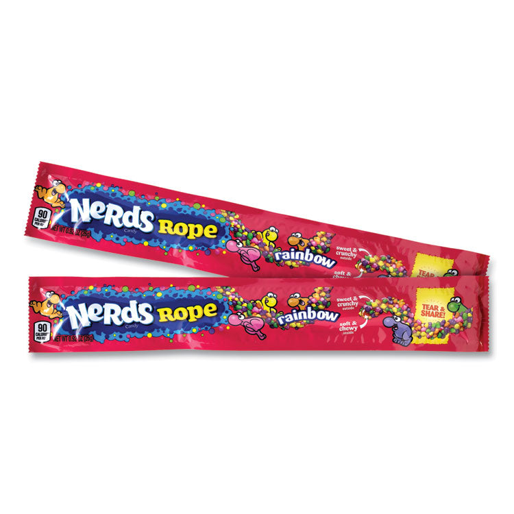 Nestlé® Nerds Rope Candy, Fruity, 0.92 oz Individually Wrapped, 24/Carton, Ships in 1-3 Business Days (GRR22002136) Case of 24