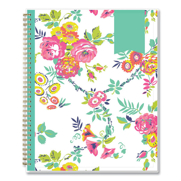 Day Designer Peyton Create-Your-Own Cover Weekly/Monthly Planner, Floral Artwork, 11 x 8.5, White, 12-Month (Jan-Dec): 2025 (BLS103618) Each