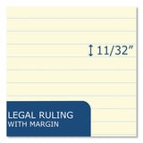 Roaring Spring® Enviroshades Legal Notepads, 50 Assorted 5 x 8 Sheets, 72 Notepads/Carton, Ships in 4-6 Business Days (ROA74220CS)
