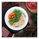Dart Quiet Classic Laminated Foam Dinnerware, Plate, 10" dia, White, 500/Carton (DCC10PWQ) 4 Packs of 125