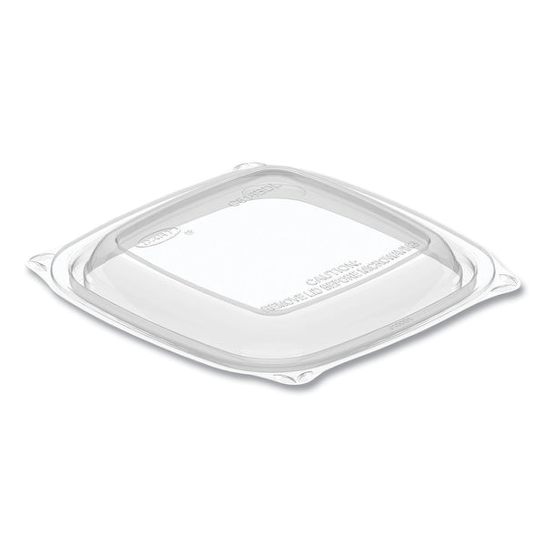 Dart PresentaBowls Pro Square Lids f/8-16oz Bowls, Clear, 5 x 5, 63/Bag, 8 Bag/CT (DCCC816BDL) Case of 504