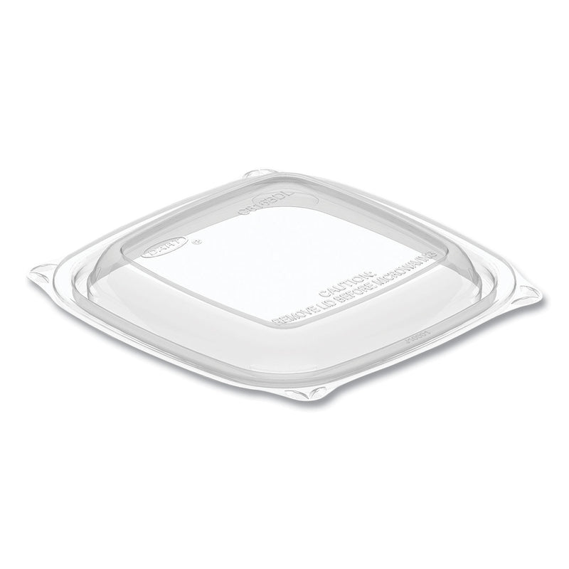 Dart PresentaBowls Pro Square Lids f/8-16oz Bowls, Clear, 5 x 5, 63/Bag, 8 Bag/CT (DCCC816BDL) Case of 504