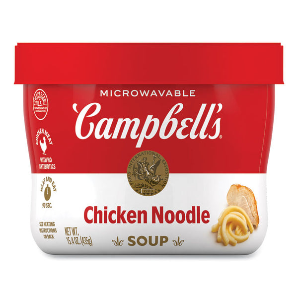 Campbell's® Chicken Noodle, 15.4 oz Bowl, 8/Carton, Ships in 1-3 Business Days (GRR35100010) Case of 8