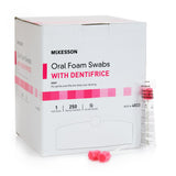 McKesson Oral Swab Dentifrice Foam Tip 1 per Pack (864692_EA) 1/EA