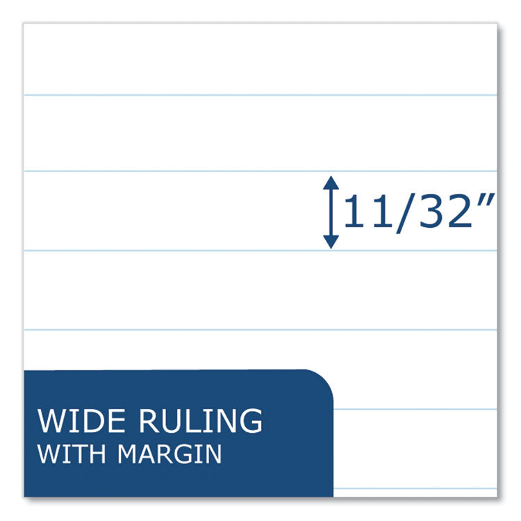 Roaring Spring® Poly Flex Composition Notebook, Wide/Legal Rule, Random Asst Cover, (70) 9.75 x 7.5 Sheet, 24/CT, Ships in 4-6 Business Days (ROA77290CS)