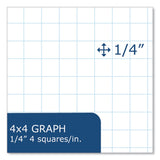 Roaring Spring® Subject Wirebound Promo Notebook, 1-Subject, 4 sq/in Quad Rule, Asst Cover, (100) 10.5x8 Sheets, 24/CT, Ships in 4-6 Bus Days (ROA10004CS) Case of 24