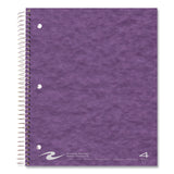 Roaring Spring® Subject Wirebound Notebook, 4-Subject, Med/College Rule, Randomly Asst Cover, (200) 11x9 Sheets, 12/CT, Ships in 4-6 Bus Days (ROA11376CS)