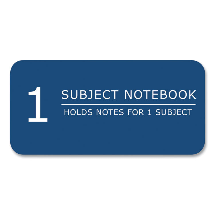 Roaring Spring® Subject Wirebound Promo Notebook, 1-Subject, Wide/Legal Rule, Asst Cover, (70) 10.5x8 Sheets, 24/CT, Ships in 4-6 Bus Days (ROA10021CS)