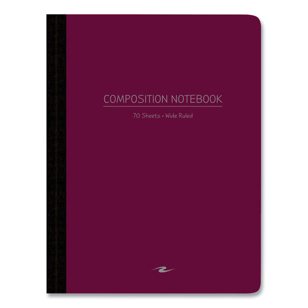 Roaring Spring® Poly Flex Composition Notebook, Wide/Legal Rule, Random Asst Cover, (70) 9.75 x 7.5 Sheet, 24/CT, Ships in 4-6 Business Days (ROA77290CS)