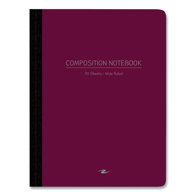Roaring Spring® Poly Flex Composition Notebook, Wide/Legal Rule, Random Asst Cover, (70) 9.75 x 7.5 Sheet, 24/CT, Ships in 4-6 Business Days (ROA77290CS) Case of 24