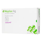 Mepilex® Border Sacrum Ag Silver Foam Dressing 7-1/5 X 7-1/5 Inch Sacral Sterile (1081768_EA) 1/EA