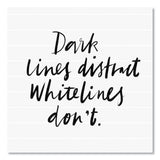 Roaring Spring® Whitelines Notebook, Medium/College Rule, Gray/Orange Cover, (70) 8.5 x 11 Sheets, 12/Carton (ROA17000CS) Case of 12