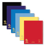 Roaring Spring® Lefty Notebook, 1-Subject, Wide/Legal Rule, Assorted Cover Colors, (100) 10.5 x 8.5 Sheets, 24/CT, Ships in 4-6 Business Days (ROA13505CS)