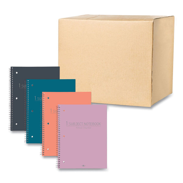 Roaring Spring® Subject Wirebound Promo Notebook, 1-Subject, Med/College Rule, Asst Cover, (70) 10.5x8 Sheets, 24/CT (ROA10034CS) Case of 24