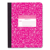 Roaring Spring® Ruled Composition Book, Grade 3 Manuscript Format, Magenta Marble Cover, (80) 9.75 x 7.5 Sheet, 48/CT, Ships in 4-6 Bus Days (ROA97227CS)