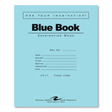 Roaring Spring® Examination Blue Book, Wide/Legal Rule, Blue Cover, (6) 8.5 x 7 Sheets, 1,000/Carton, Ships in 4-6 Business Days (ROA77511CS) Case of 1000